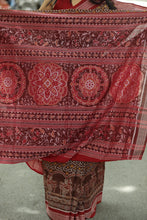 Load image into Gallery viewer, Ashwaroha - Sambalpuri Saree with Ashwa Bandha Motif
