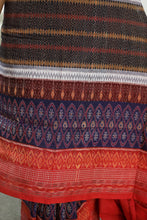 Load image into Gallery viewer, Multicolor Sambalpuri Cotton Saree | Flower Tribal Ikat – Pasapali
