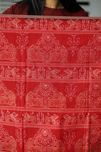 Load image into Gallery viewer, SuryaKrit - Sambalpuri Saree with Konark Chakra &amp; Temple Motifs
