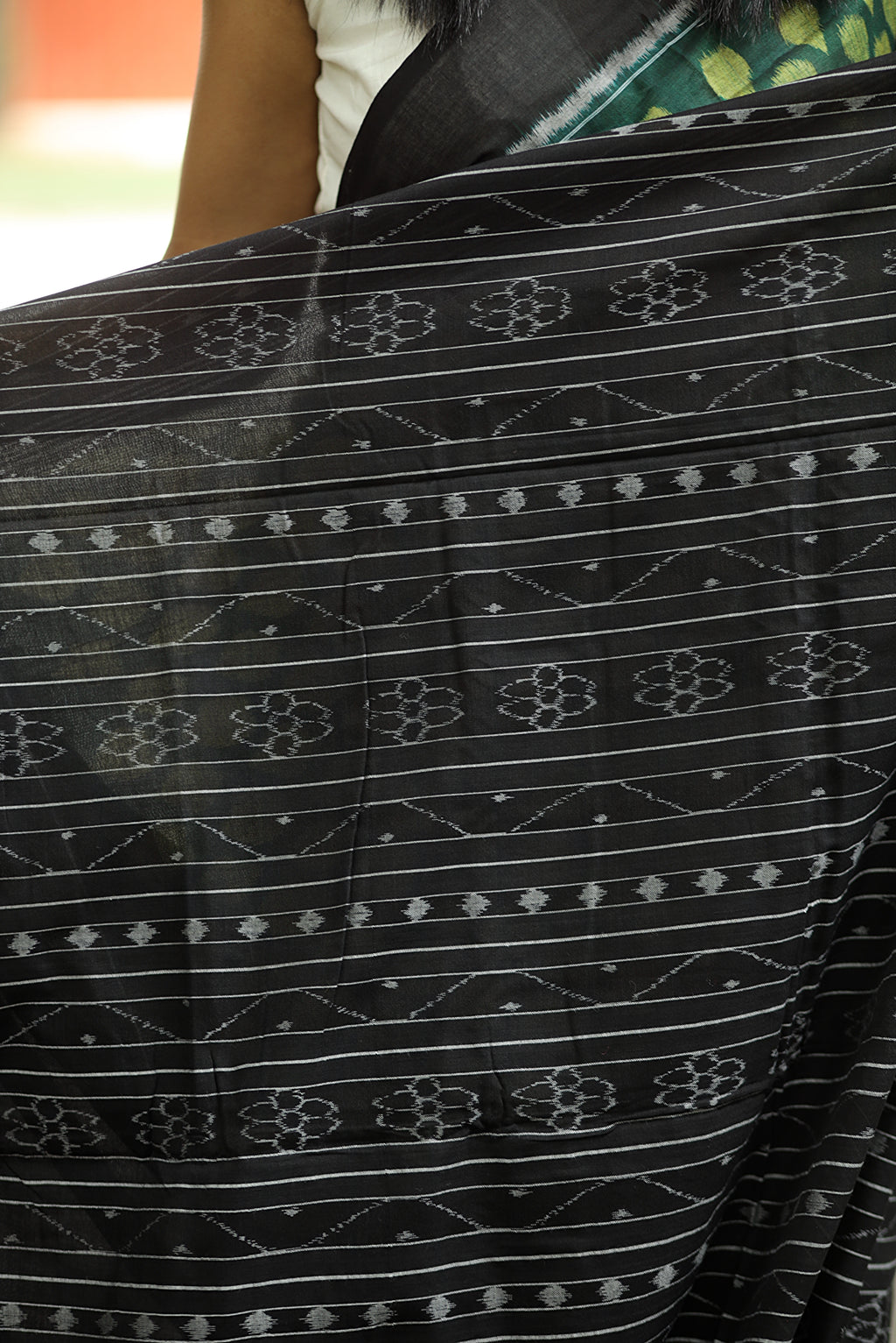 Banaja Rekha – The Dark Green Leaf Saree