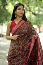 Load image into Gallery viewer, Ashwaroha - Sambalpuri Saree with Ashwa Bandha Motif
