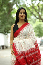 Load image into Gallery viewer, KASTURI - III : Kotpad Inspired Khadi Phoda Kumbha Saree
