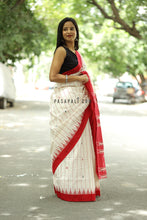 Load image into Gallery viewer, KASTURI - III : Kotpad Inspired Khadi Phoda Kumbha Saree
