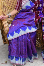 Load image into Gallery viewer, Tamasa Kotpad Handloom saree pallu — fish, tortoise, temple and tribal motifs in natural dye, Pasapali
