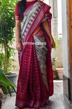 Load image into Gallery viewer, Sangam- Sambalpuri Cotton Saree - Urmiweaves
