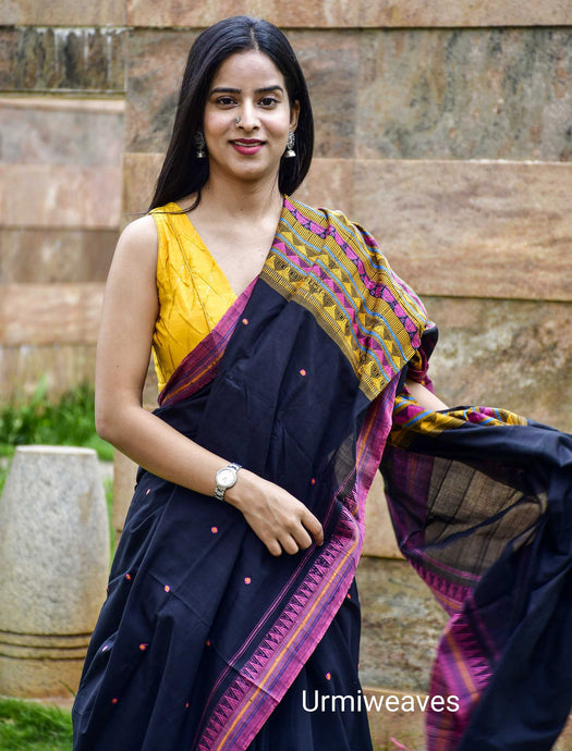 Dongria - Sambalpuri cotton saree - Pasapali